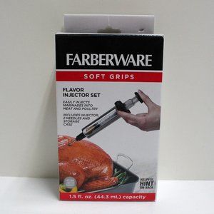 Farberware Flavor Injector Set New in Open Box - Never Used - 2 Needles